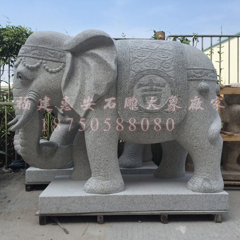 传统石雕大象厂家如何做好服务？