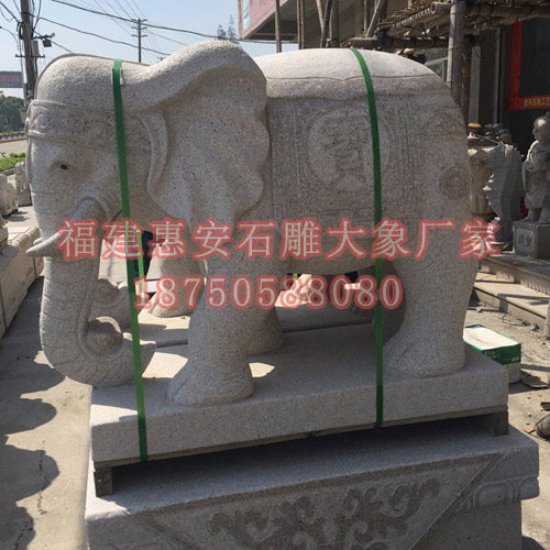 惠安石雕大象的制作流程及其打磨工艺技巧