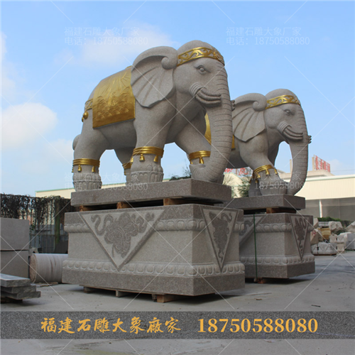 石雕大象摆放风水