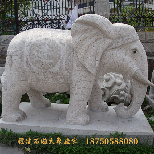 门口摆放石雕大象真的可以招财吗？